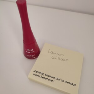 Vernis rouge