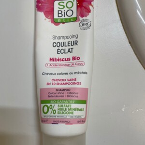 Shampoing couleur éclat